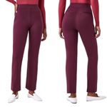 Spanx The Perfect Pant Kick Flare In Chianti Size L Petite Photo 1