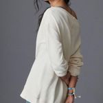 Anthropologie Pilcro Donna Ivory Wide Neck Tunic Pullover Photo 10