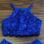 A Byer Byer A Dress Blue Two Piece Photo 0