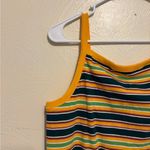 Listicle  Multicolor Striped Tank Top Photo 5