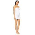 Amanda Uprichard NEW Teyana Strapless Denim Mini Dress Size Small Photo 2