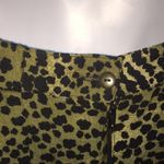 Black & Brown Leopard Print Marielena Collezione Pencil Skirt Size Medium Photo 3