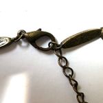 Coldwater Creek triple strand brown and orange statement necklace Photo 4