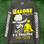 Post Malone F-1 Trillion US Tour LS Shirt Size Medium Photo 0
