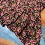 Free People  Jenna's Bustier Babydoll Tank floral button front medium pink Photo 4