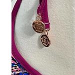 Nanette Lepore Eugenia Plunge Molded Bikini Top Persian Paisley Raspberry 8 Photo 10