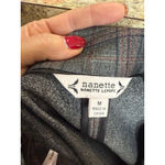 Nanette Lepore Women's Gray Plaid Blazer M Photo 7