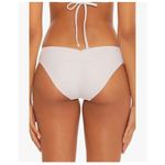 BECCA by Rebecca virtue Becca Rebecca Virtue White Moon Ridge Hipster Adela Ribbed Bikini Bottoms Large Photo 1