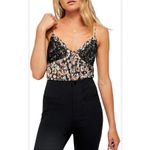 Free People Little Dreams Printed Lace Camisole Women’s Large Sleepwear Photo 9