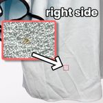 Marc New York  Ruffle Bell Sleeve Blouse Light Blue Black Trim Small Photo 9