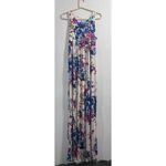 Bellamie  floral Maxi flower Racerback dress pockets XL  stretchy Photo 1