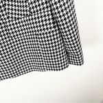 Kasper Houndstooth Long Sleeves Elbow Patches Lined Single Button Blazer 24W Photo 6