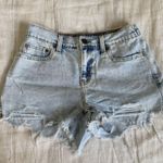 Aerie  Elastic Stretchy Denim Light Wash Shorts Photo 0