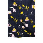 Boden Martha Wildflower Navy Pencil Skirt Stretch Floral Lined Women Size 8L Blue Photo 6