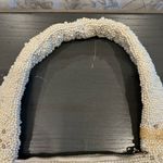 NWT Elegant Pearl & Rhinestone Beaded Cream Shoulder Bag Photo 10