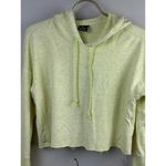 Nike  Cropped Luxe Yoga Training Limelight Hoodie - Size - XS Photo 4