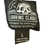 Lurking Class by Sketchy Tank Terror Coffin Green Quarter zip sweatshirt sz LRG Size L Photo 6