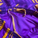 Nike Dri-Fit Purple and Orange Printed Tempo Shorts. Size Small. EUC. Photo 5