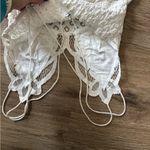 Free People  Adella cami lace tiered layered ruffled top s Photo 5