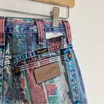 Wrangler Vintage Aztec Southwestern RARE Print Denim Jean Photo 4