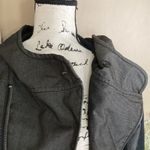 Calvin Klein  coat women’s size large gray and black with hood Photo 12