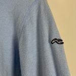 KJUS Cowl Neck Kessy Sweater Light Blue Cotton Cashmere Blend Pullover Size L Photo 2