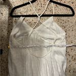 Aerie  long maxi low back large white dress Photo 5