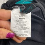 Aqua Green Women's Standard Keyhole Blouson Romper, Black Swim Romper size M Photo 9