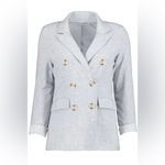 Anthropologie Bishop And Young Free Spirit Montecito Blazer In Paradise Gray Photo 1