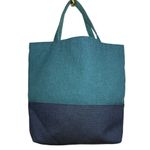 Sunbrella Reversible Tote Bag Blue Photo 0