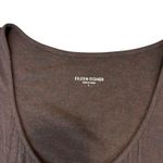 Eileen Fisher Delavè Jersey Stretch Long Length Tank Top SZ LG Brown Boho Casual Photo 8