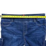 Spanx Women's 3XL Petite High Rise Flare Jeans Blue Slimming Pull-On Retro Photo 6