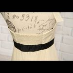 Laundry by Shelli Segal Cream Polka Dot Dress 6 Photo 3