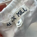 Alex Mill Dress linen striped rose midi womens Cream (medium) natural minimalist Photo 1