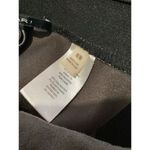 T Tahari  Gray Faux Suede Pull on Skinny Pants Ankle Zipper M Photo 3