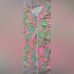 Lilly Pulitzer  Flamingo Southern Charm Palmetto Dress M Pima Cotton Resort Woman Photo 2