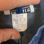 Vintage beware denim skirt zip size large 32 xl zipper y2k 90s open front jean Blue Photo 5