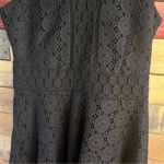 Charter Club  Black Crochet Dress Size Medium‎ Petite Photo 8
