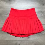 Goldhinge 12” Red Pleated Pocket Tennis Skirt Skort Size XS Photo 1