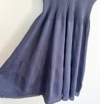 Scotch & Soda | Pointelle Knit Dress | Navy | Sz M Photo 3