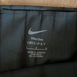 Nike  Teal and Navy Striped Leggings Size L‎ Photo 7