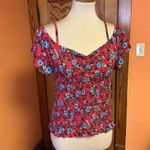 Almost Famous  Sexy Floral Smocked Top Photo 7