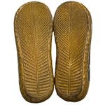 SOCOFY Vintage Colorful Leather Hollow Out Backless Flower Shoes Size 9 Photo 10