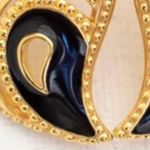 Avon Magatama Paisley Teardrop Stud Earrings Multiple Photo 3