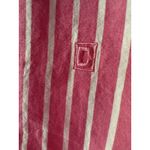 CHAPS  Pink‎ Striped Button Up Shirt 3X XXXL Collared 3/4 Sleeve Top White Casual Photo 9