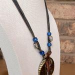 Egyptian revival statement necklace Photo 3