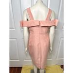 ASOS Maternity Blush Pink Off Shoulder Bardot Dress w/ Bow Detail on the Sleeve Photo 7