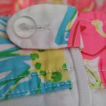 Lilly Pulitzer  PLEATED A LINE COTTON TWILL LINED BRIGHT BOLD FLORAL PREPPY SKIRT Photo 2