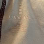 Lands End Purple Paisley Fleece Jacket Pullover 1/4 Zip Size 3X #460736 Photo 9