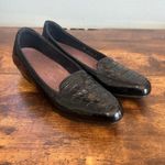 Clarks Everyday Black Loafers Shoes Keesha Luca Slip On Patent Leather 8.5 Croc Photo 2